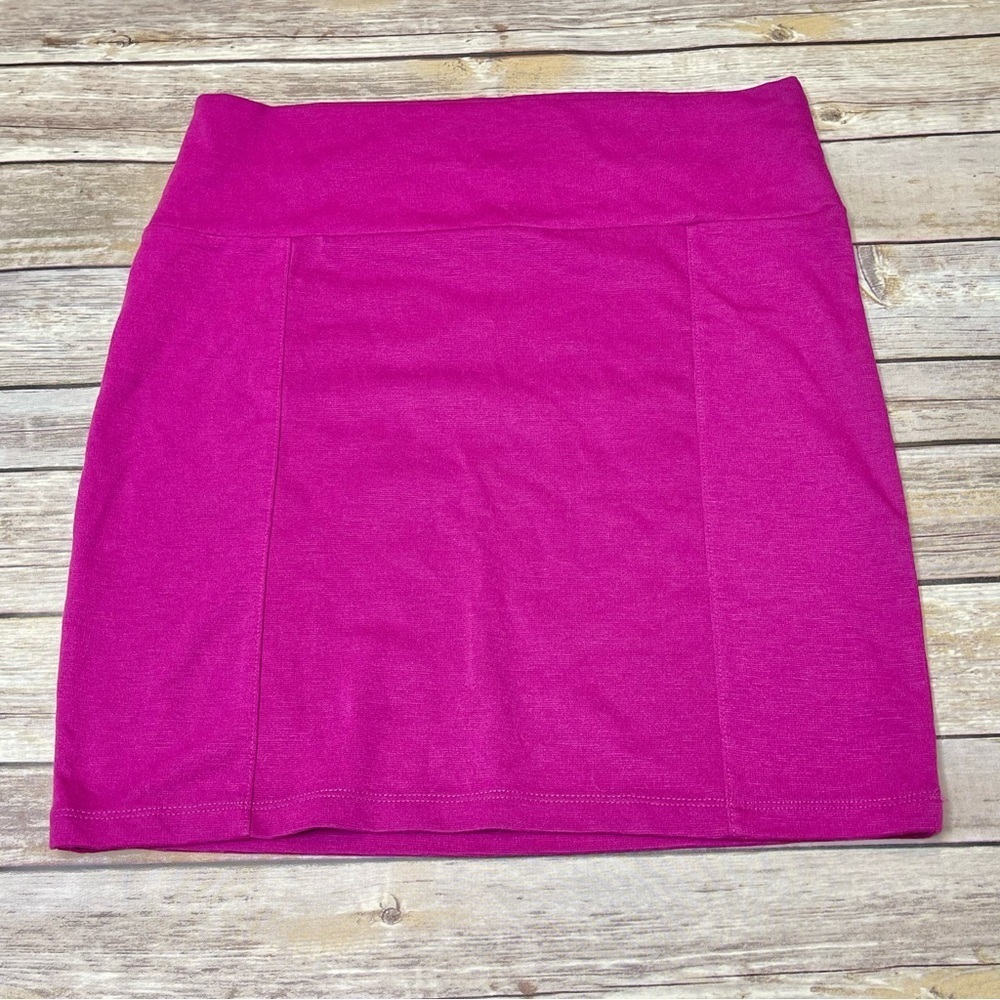 Decree Fuchsia Pink Tube Mini Skirt Size L Large (Juniors)